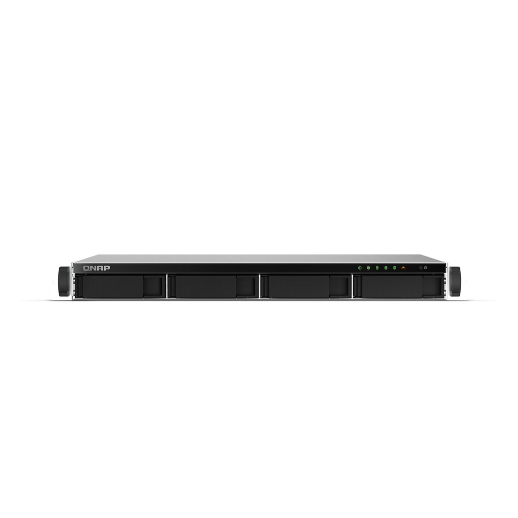 [TS-464U-RP-8G-US] QNAP TS-464U-RP-8G-US NAS Rack 1U de 4 Bahías Intel Celeron N5095 8GB RAM 2.5GbE con Fuentes Redundantes