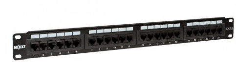 Nexxt Patch Panel CAT 6 24P
