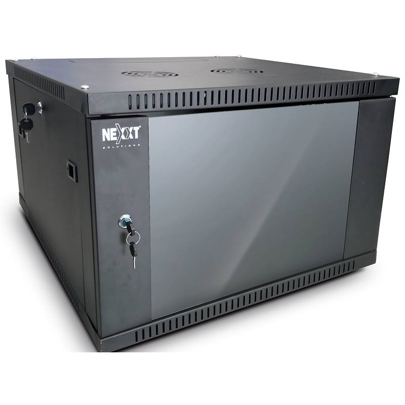 Nexxt Gabinete 6U fijo a pared W600xD450mm