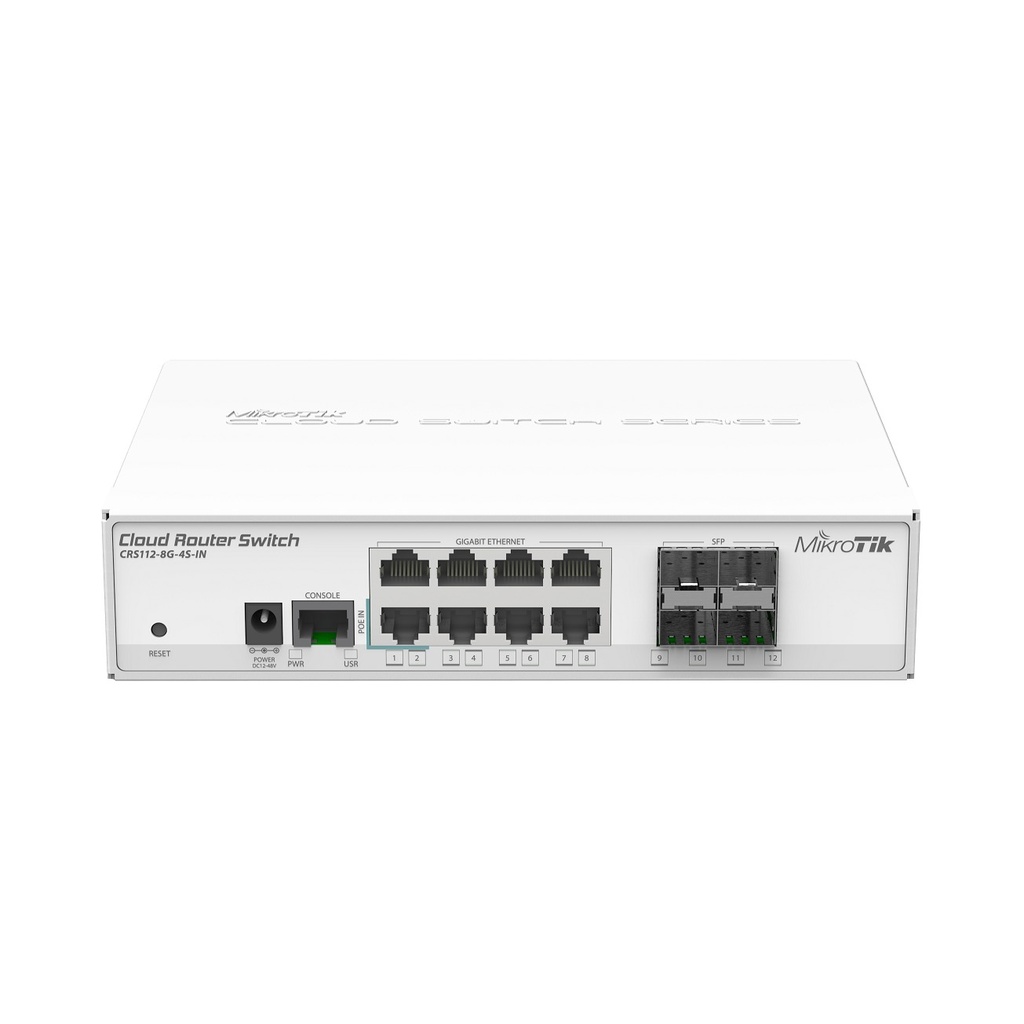 Mikrotik CRS112-8G-4S-IN Switch