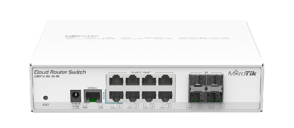 Mikrotik CRS112-8G-4S-IN Switch