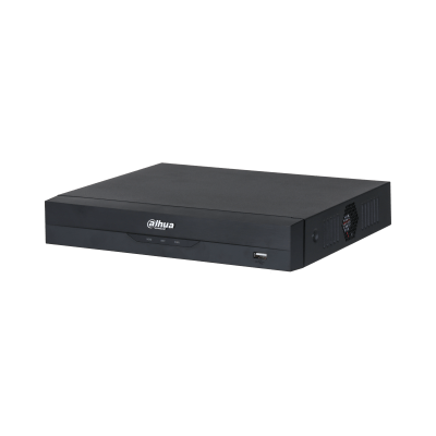 Dahua DHI-NVR2104HS-P-I2 Grabador de vídeo en red WizSense de 4 canales, compacto, 1U, 4PoE y 1 HDD