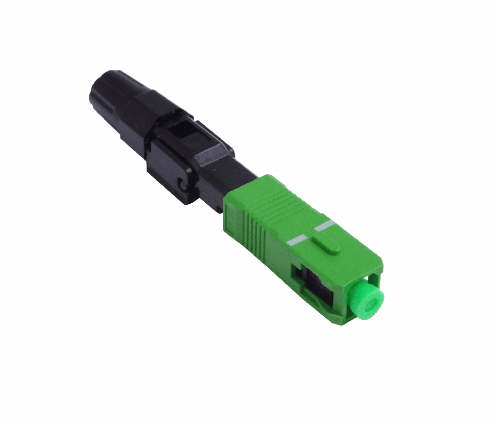 FIBRA CFCAR-10 SC/APC Gu Pivote-Negro SM 10-unid Conectores Rapidos MonoModo G657A SX