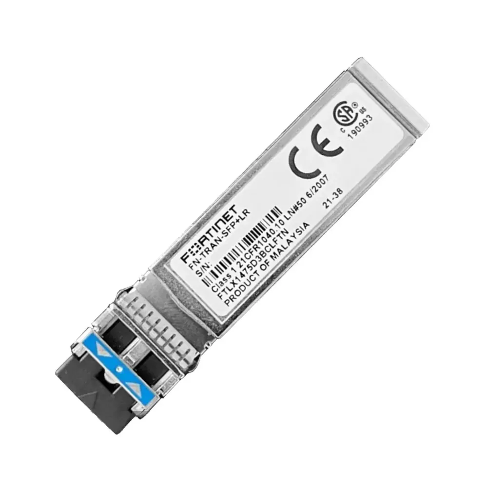 Fortinet FN-TRAN-SFP+LR Transceptor SFP+ 10GBASE-LR Monomodo 10 km