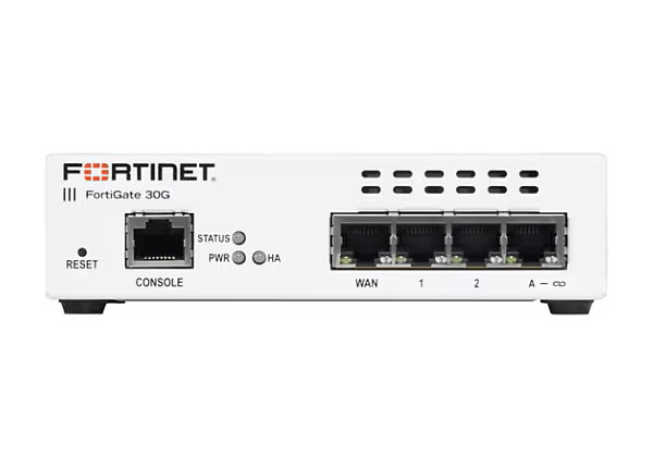 Fortinet FortiGate 30G - Tiempo de entrega entre 5 y 90 días, consulte por otras configuraciones