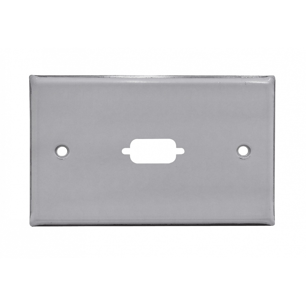 [FP1MV] Linkmade 1-VGA FACEPLATE METALICO REQUIERE/VGA-HH 70X114MM