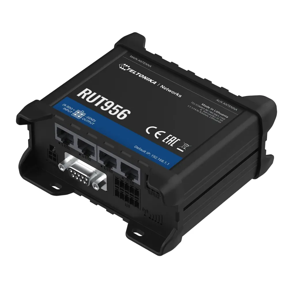 [RUT956] Teltonika RUT956 Router Celular Industrial