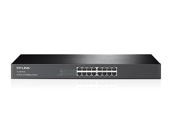 [TL-SF1016] TP-Link TL-SF1016 Switch de 16 puertos 10/100Mbps para montaje en rack