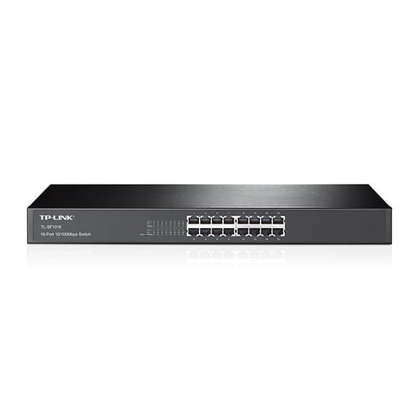 TP-Link TL-SF1016 Switch de 16 puertos 10/100Mbps para montaje en rack