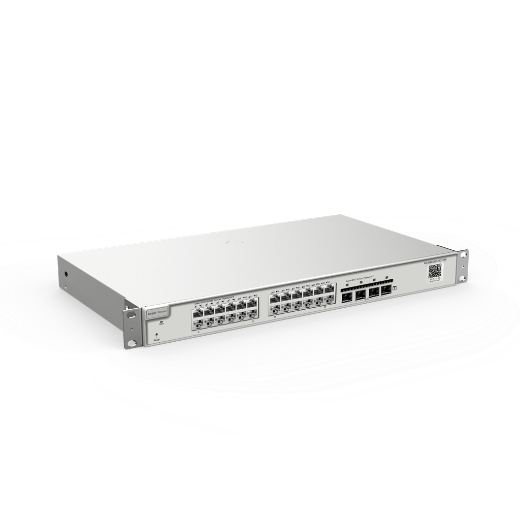 [RG-NBS3200-24GT4XS] Reyee RG-NBS3200-24GT4XS Switch administrable capa 2, 24 puertos Gigabit 4 puertos 10Gbps