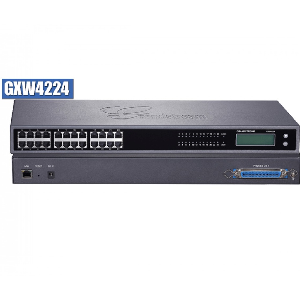 [GXW4224] Grandstream GXW4224 Gateway Alto Rendimiento 24 Puertos FXS