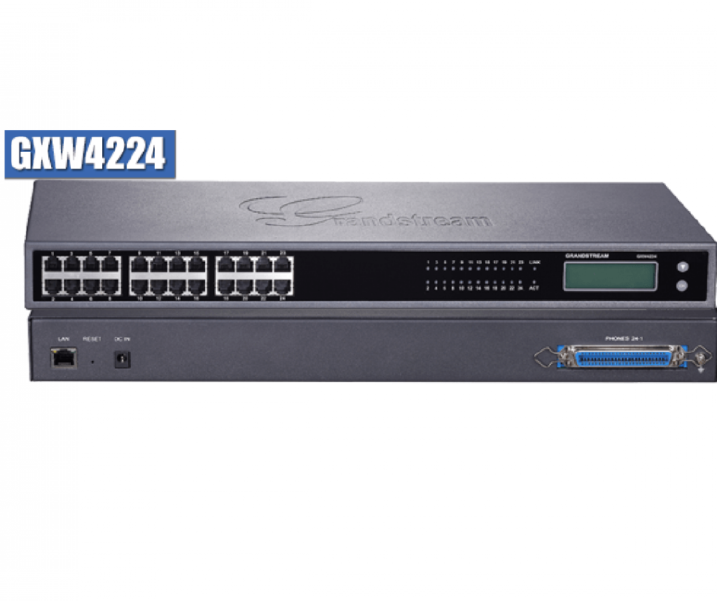 [GXW4224] Grandstream GXW4224 Gateway Alto Rendimiento 24 Puertos FXS