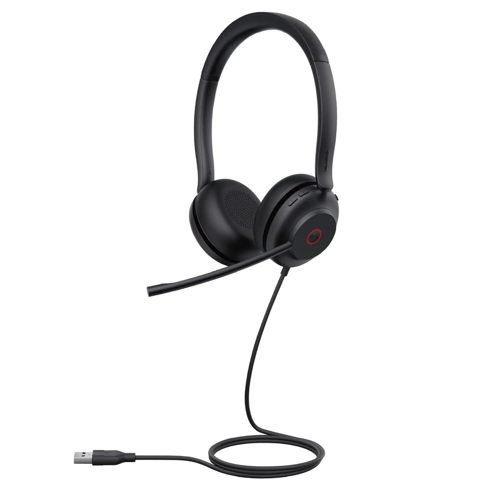 Yealink UH35 DUAL TEAMS Auriculares con cable USB
