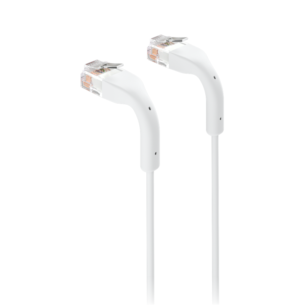 Ubiquiti U-Cable-Patch-2M-RJ45 Cable patch Cat6 RJ45 blanco de 2 m
