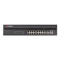[DS-6916UDI] Hikvision Decoder 16-ch12MP- 128-ch 1080p, 16ch 100m Switch, HDMI/BNC