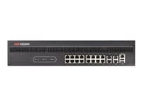 Hikvision Decoder 16-ch12MP- 128-ch 1080p, 16ch 100m Switch, HDMI/BNC