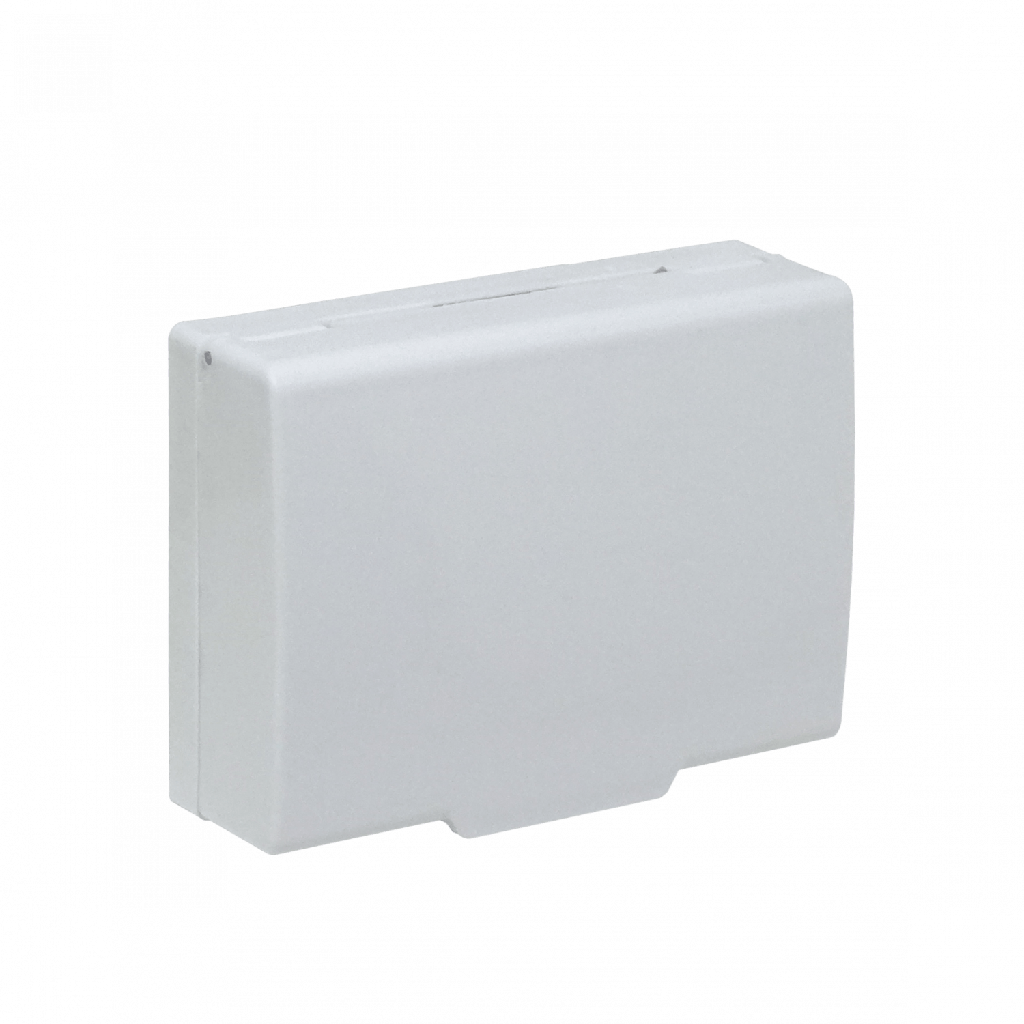 Generico Cubierta Abatible Blanca 131x95mm para Placa Faceplate y Caja Chuqui