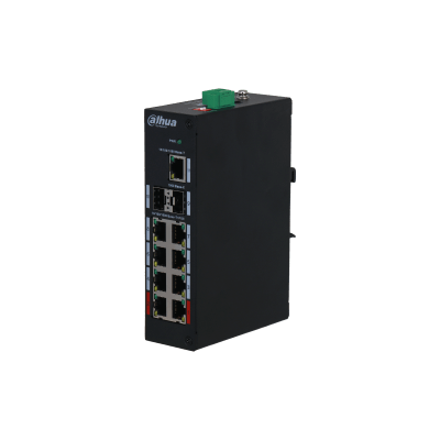 [DH-PFS3211-8GT-120] Dahua DH-PFS3211-8GT-120 Switch de escritorio no administrado 11 puertos 8 puertos con PoE