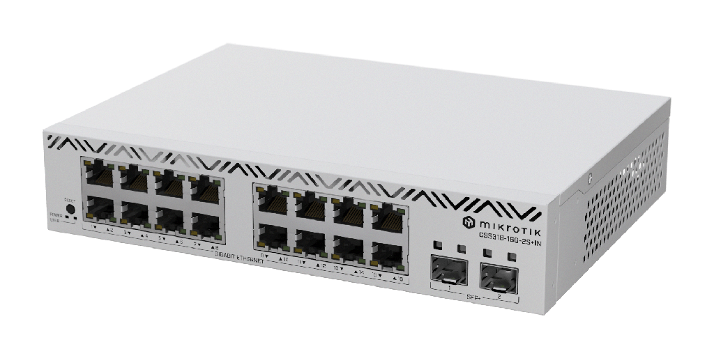 [CSS318-16G-2S+IN] Mikrotik CSS318-16G-2S+IN Switch