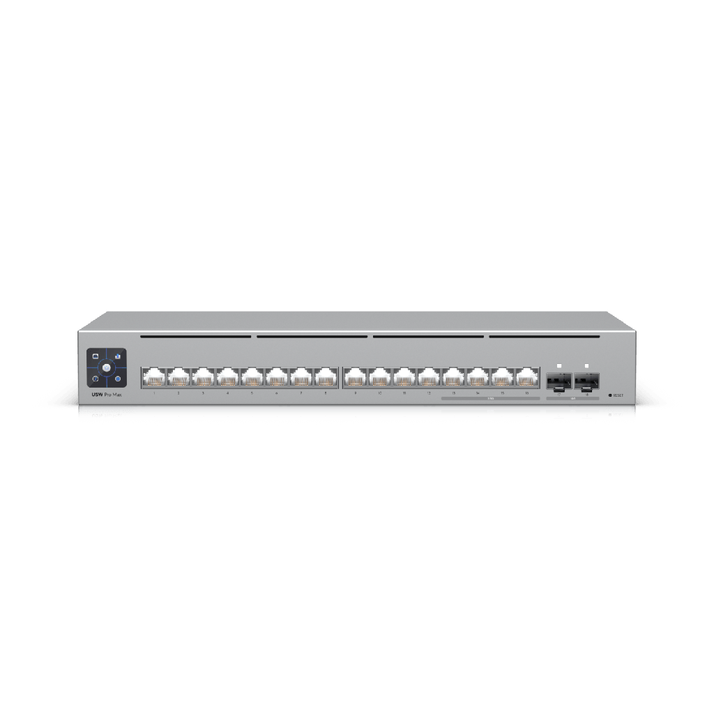 Ubiquiti USW-PRO-MAX-16 Switch Etherlighting™ capa 3 y 16 puertos 2,5 GbE