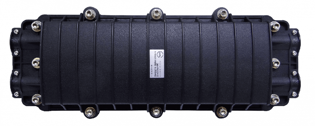[MUFA-48H] FIBRA MUFA-48H Mufa Horizontal 2-in 2-out 48-Fusiones 440x210x95mm para Fibra Optica