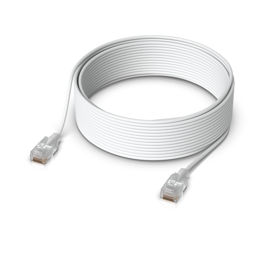 Ubiquiti UACC-Cable-Patch-EL-15M-W Cable patch Etherlighting blanco de 15 m