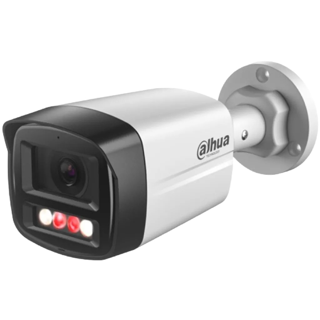Dahua DH-IPC-HFW1439TL1P-A-IL-0280B Cámara bullet IP 4MP Full-color Smart Dual Light 2.8 mm con micrófono