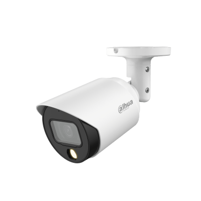 [DH-HAC-HFW2249TN-A-LED-0360B-S2-DIP] Dahua DH-HAC-HFW2249TN-A-LED-0360B-S2-DIP Cámara bullet HDCVI 2MP Full-color 3.6 mm, LED blanco cálido y audio
