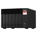 QNAP TS-673A-8G-US NAS Torre de 6 Bahías AMD Ryzen V1500B 8GB RAM 2.5GbE