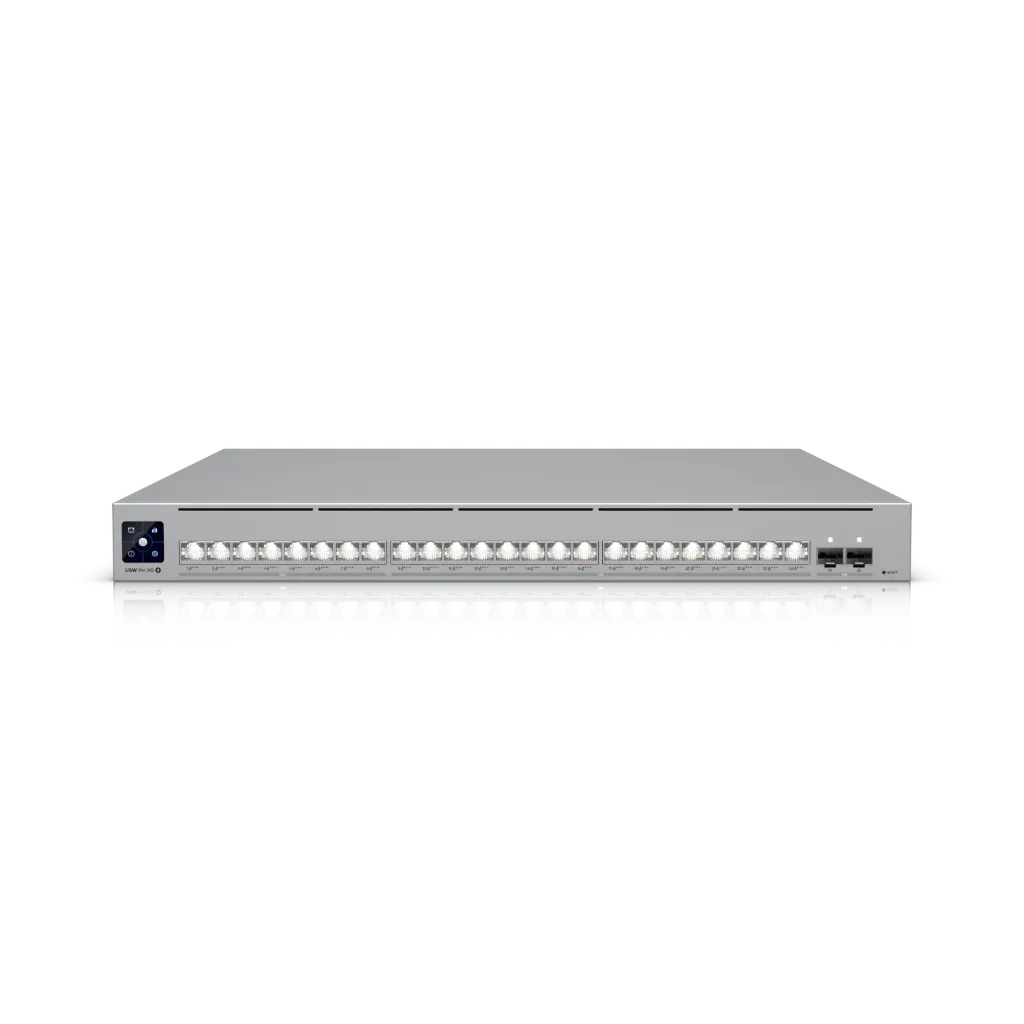 Ubiquiti USW-Pro-XG-24-PoE Switch UniFi Pro XG 24 puertos multigigabit PoE con uplinks 25G