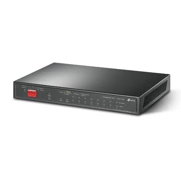 TP-Link TL-SG1210MP Switch Gigabit 8 puertos PoE+ con 2 uplinks Gigabit