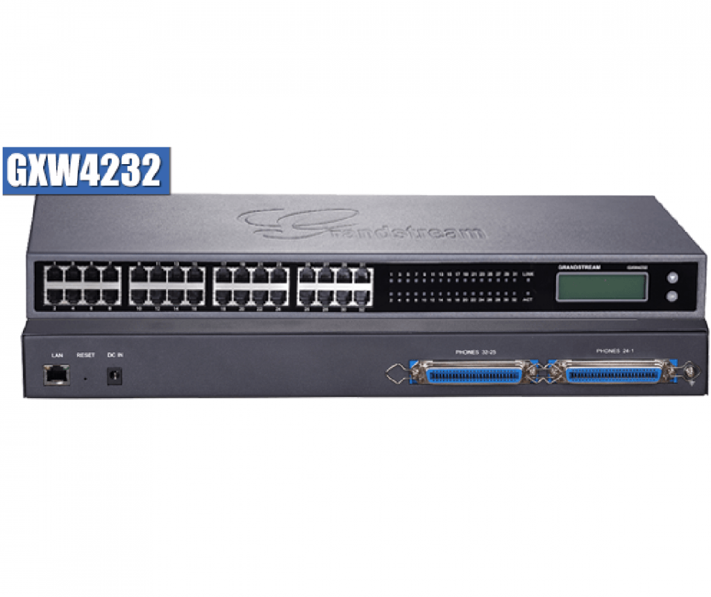 Grandstream GXW4232 Gateway Alto Rendimiento 32 Puertos FXS