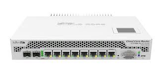 [CCR1009-7G-1C-PC] Mikrotik Req-Cable 9-1GHz 7-1000 1SFP-Combo USB RS232 L6 PoEin18-56V