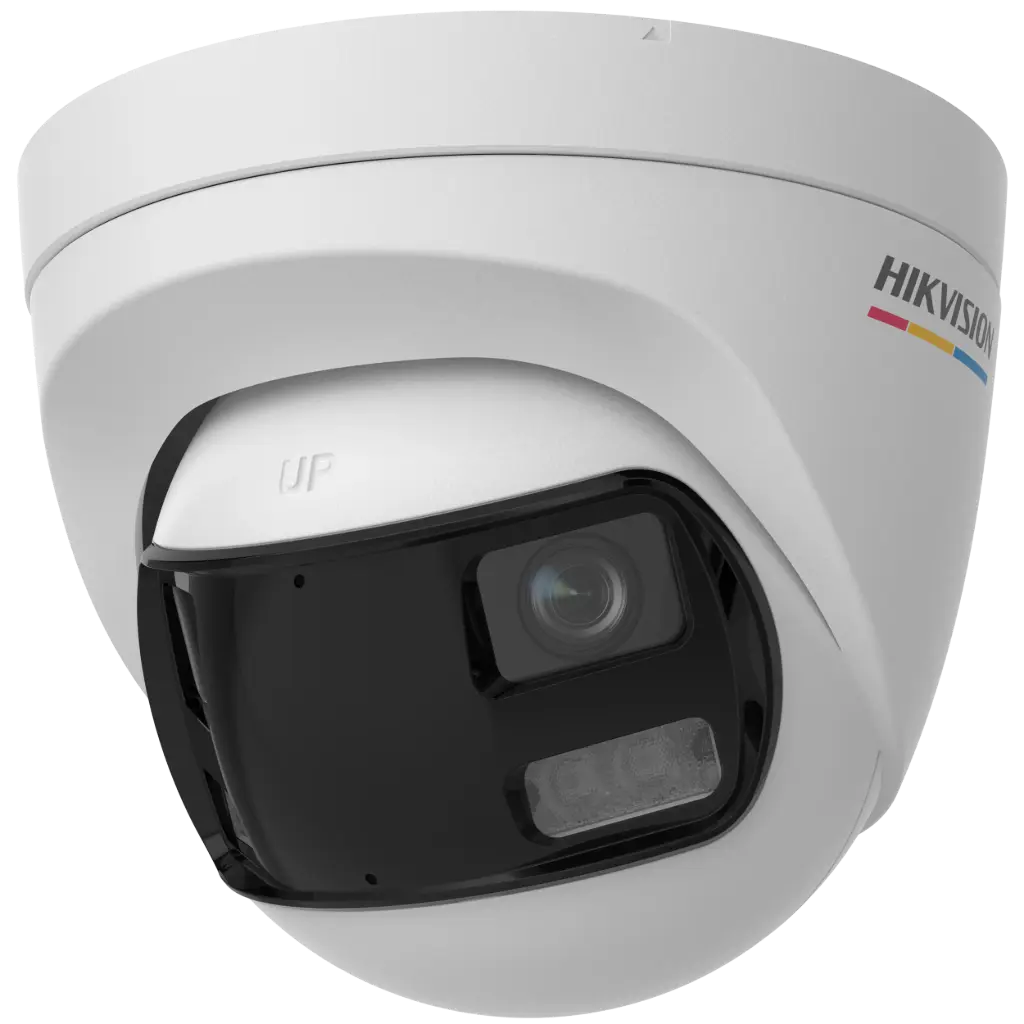 Hikvision DS-2CE72KF3TP-DLS Cámara domo TurboHD 3K ColorVu con luz blanca