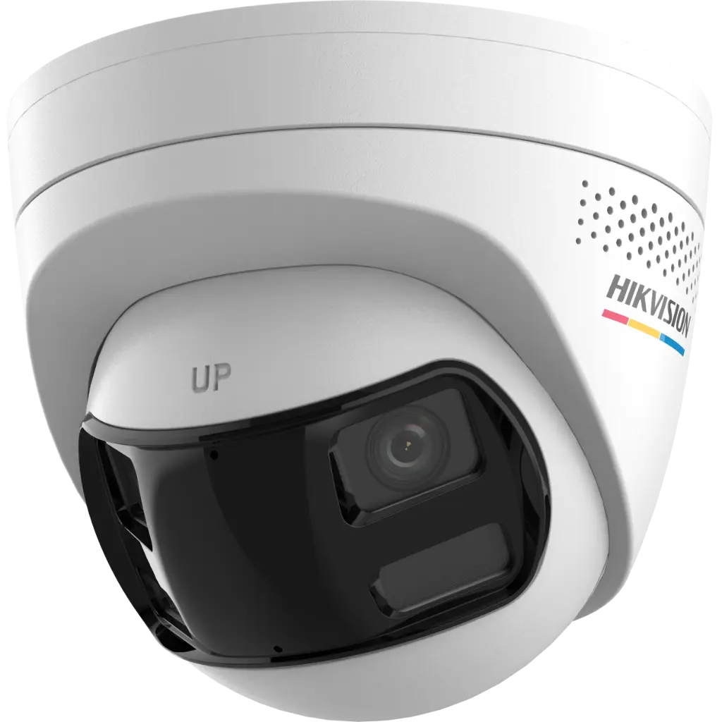 Hikvision DS-2CD1367G2HP-LIUF/SRB Cámara IP domo 6MP con audio y luz híbrida