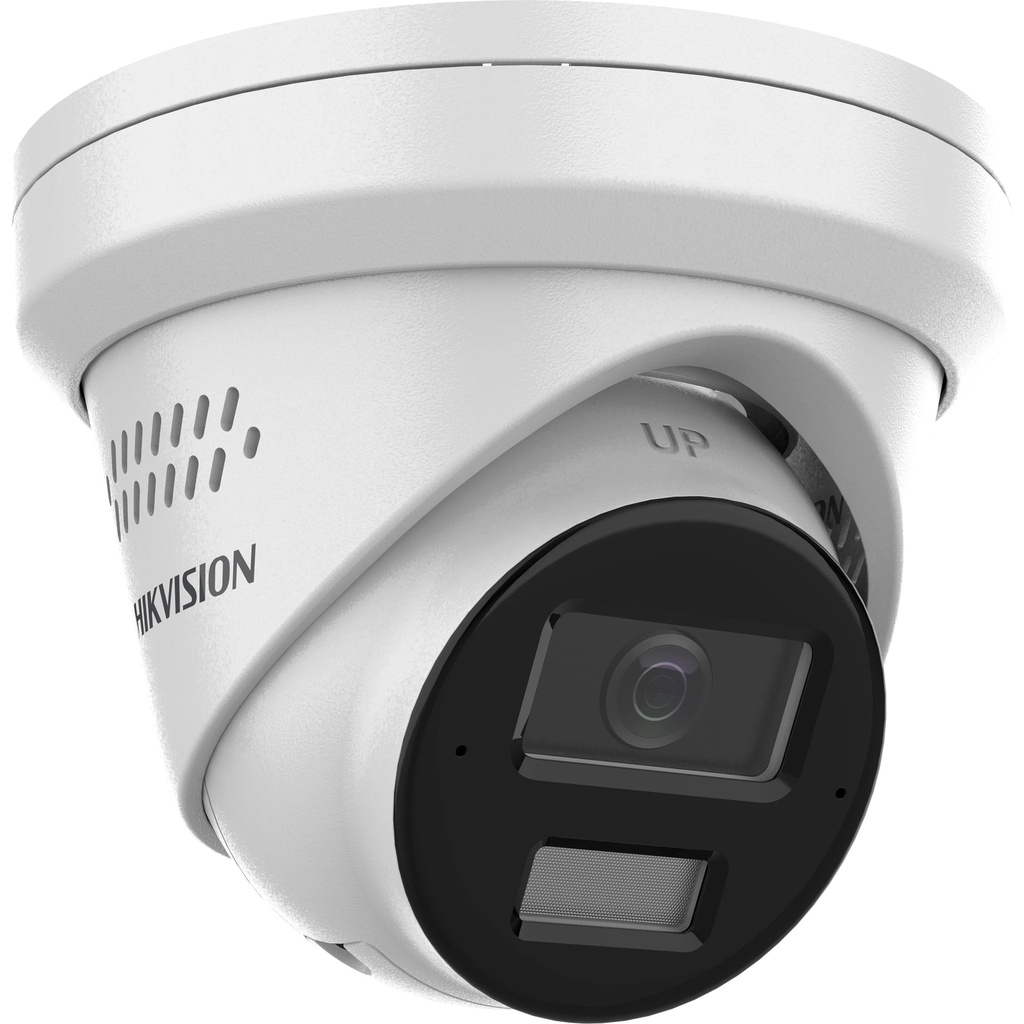 Hikvision DS-2CD2383G2-LI2U/SRB Cámara IP domo 8MP AcuSense con audio y luz híbrida