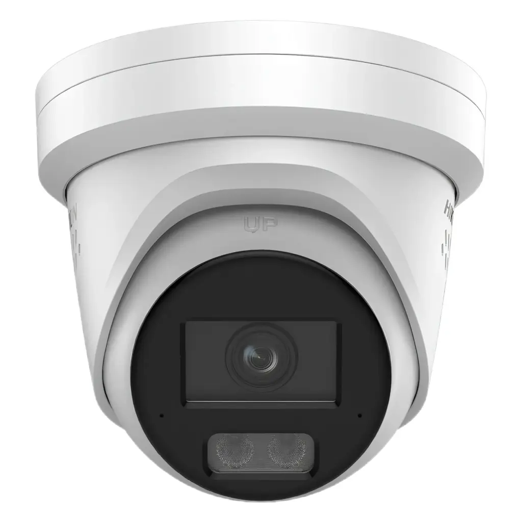 Hikvision DS-2CD2387G3-LIS2UY/SRB Cámara IP domo 8MP AcuSense con audio y luz híbrida