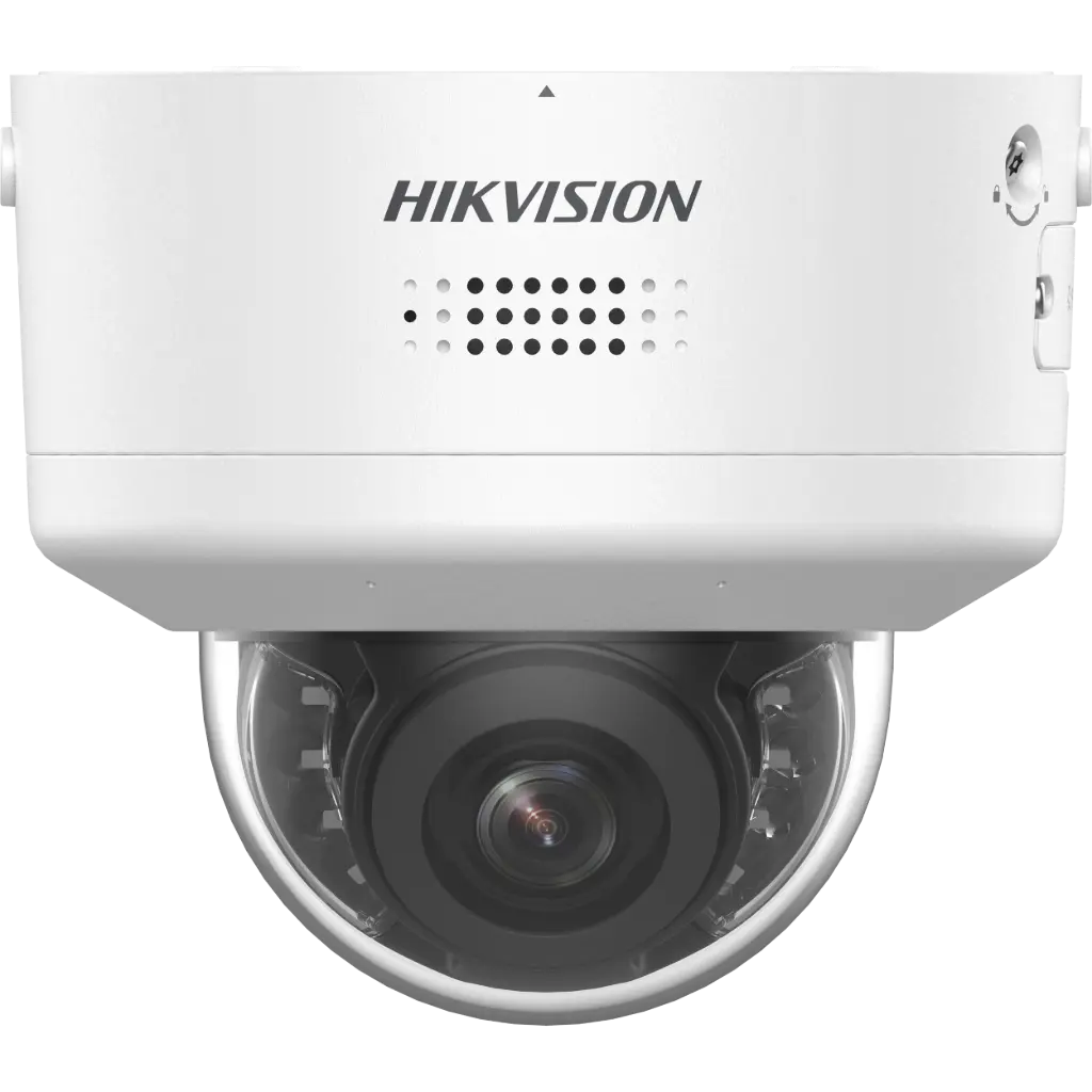 Hikvision DS-2CD2767G2H-LIPTRZS2U/SL Cámara IP domo 6MP varifocal motorizada AcuSense con audio y luz híbrida