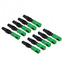 FIBRA CFCAR-H SC/APC Ho Pivote-Verde SM 10-unid Conectores Rapidos MonoModo G657A SX