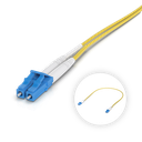 Ubiquiti UACC-OFC-S2-LULU-0.5M Cable de fibra OS2 dúplex LC UPC a LC UPC de 0,5 m