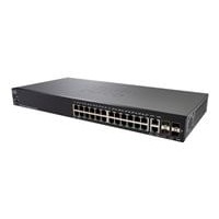 [SG350-28-K9-NA] Cisco Switch SG350-28 Capa3-56Gbps 24x10/100/1000+2xFibra+2C