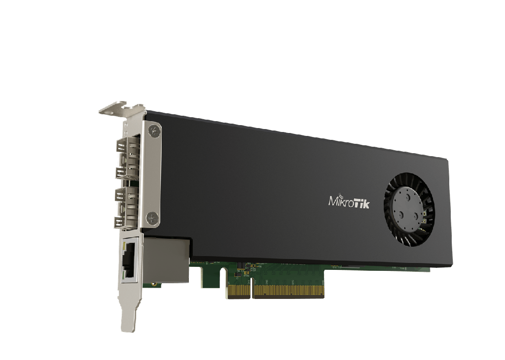 [CCR2004-1G-2XS-PCIE] MIKROTIK CCR2004-1G-2XS-PCIE Tarjeta de interfaz de red PCIe