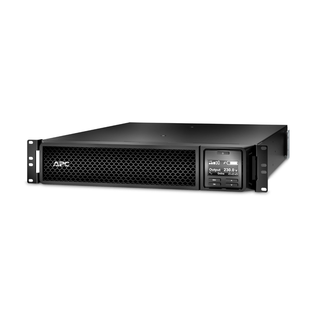 [SRT1000XLI] APC Smart-UPS en línea, 1000VA / 1000W, Torre, 230V, 6x tomacorrientes IEC C13, SmartSlot, tiempo de ejecución extendido, kit de riel excluida
