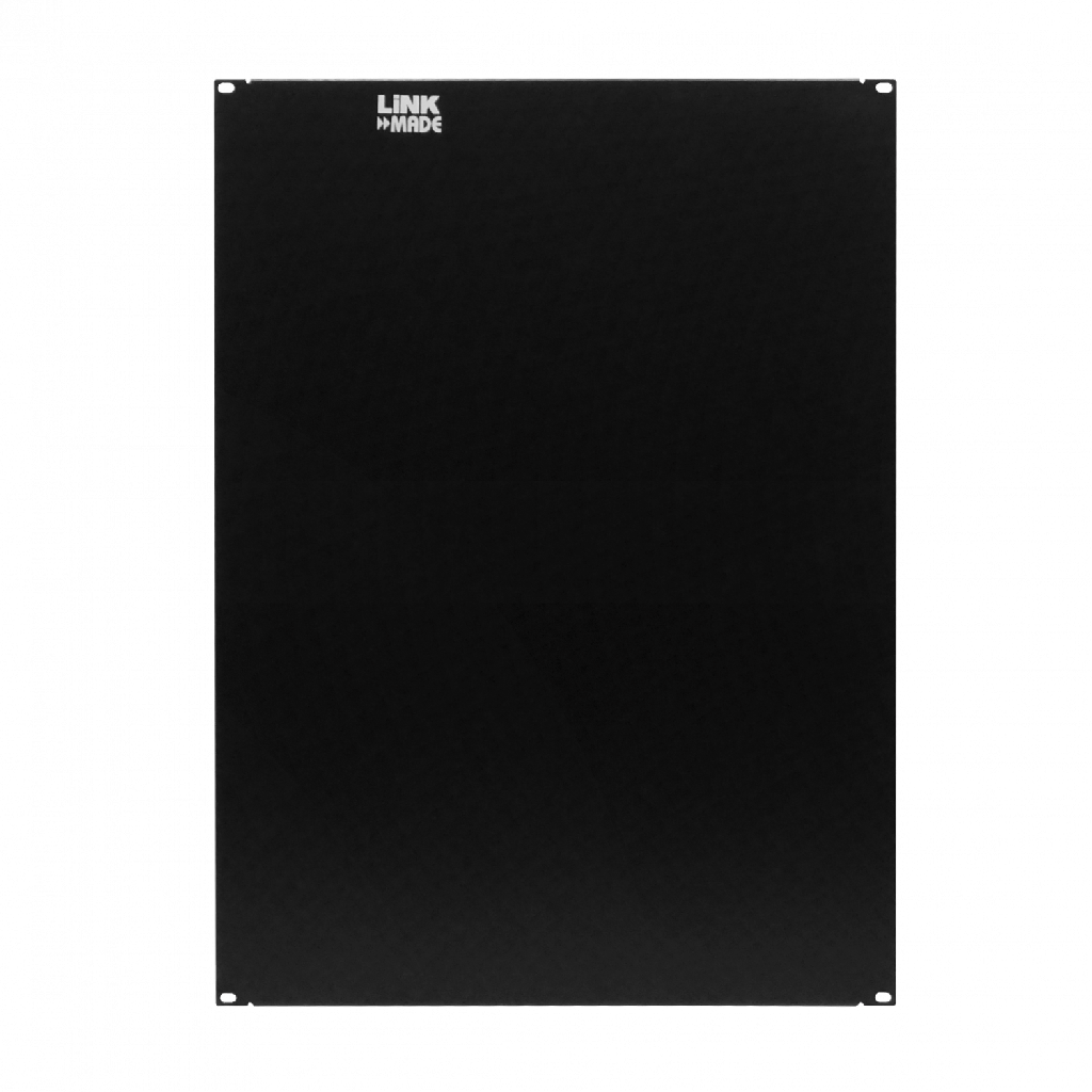 [RAP-15] LINKMADE 15U 667mm Tapa Cubre Espacio Rack 19 Pulgadas Fierro Negro