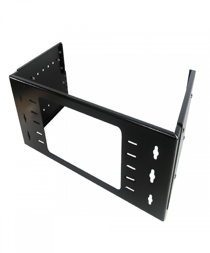 Linkmade 8U BRACKET MURAL ABIERTO AJUSTABLE C/Bisagra