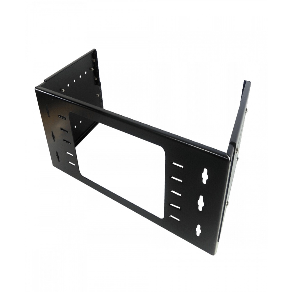 Linkmade 8U BRACKET MURAL ABIERTO AJUSTABLE C/Bisagra