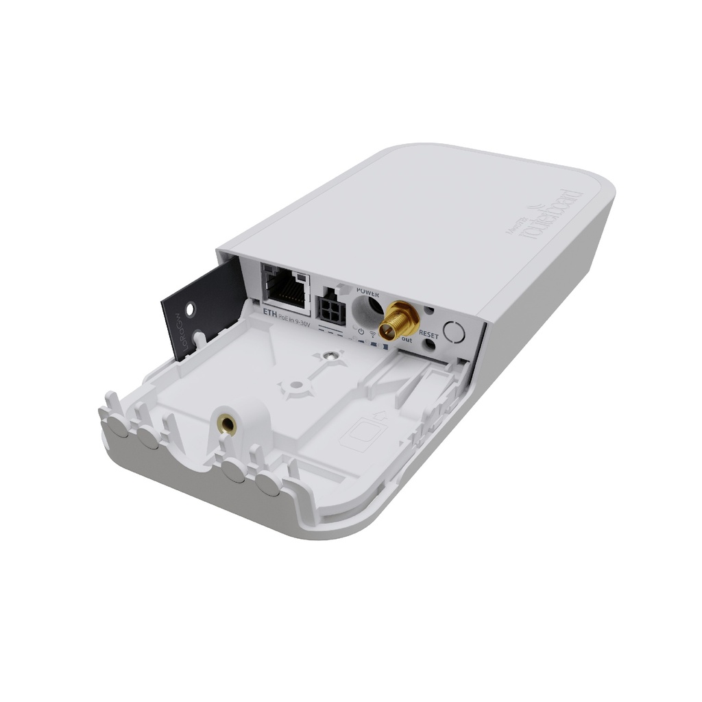 MikroTik wAP LR2 kit RBwAPR-2nD&R11e-LR2 Gateway LoRa 2.4 GHz exterior