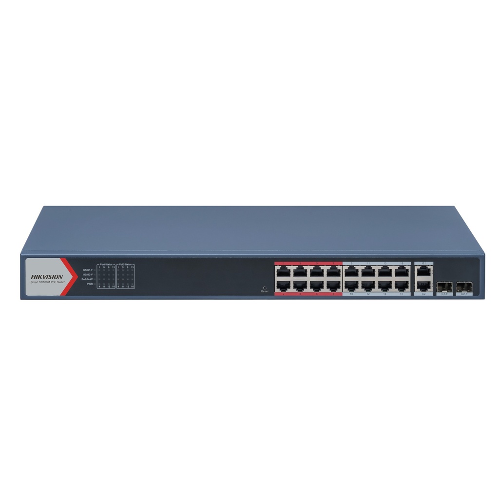 Hikvision DS-3E1318P-EI Switch PoE Smart Managed 18 puertos