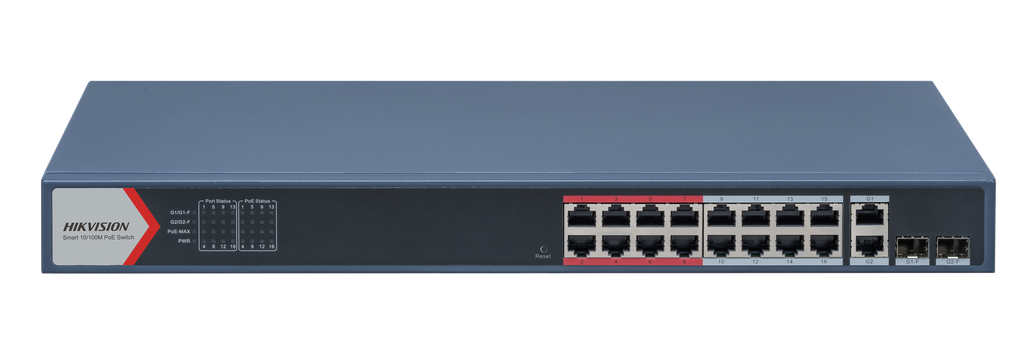 Hikvision DS-3E1318P-EI Switch PoE Smart Managed 18 puertos