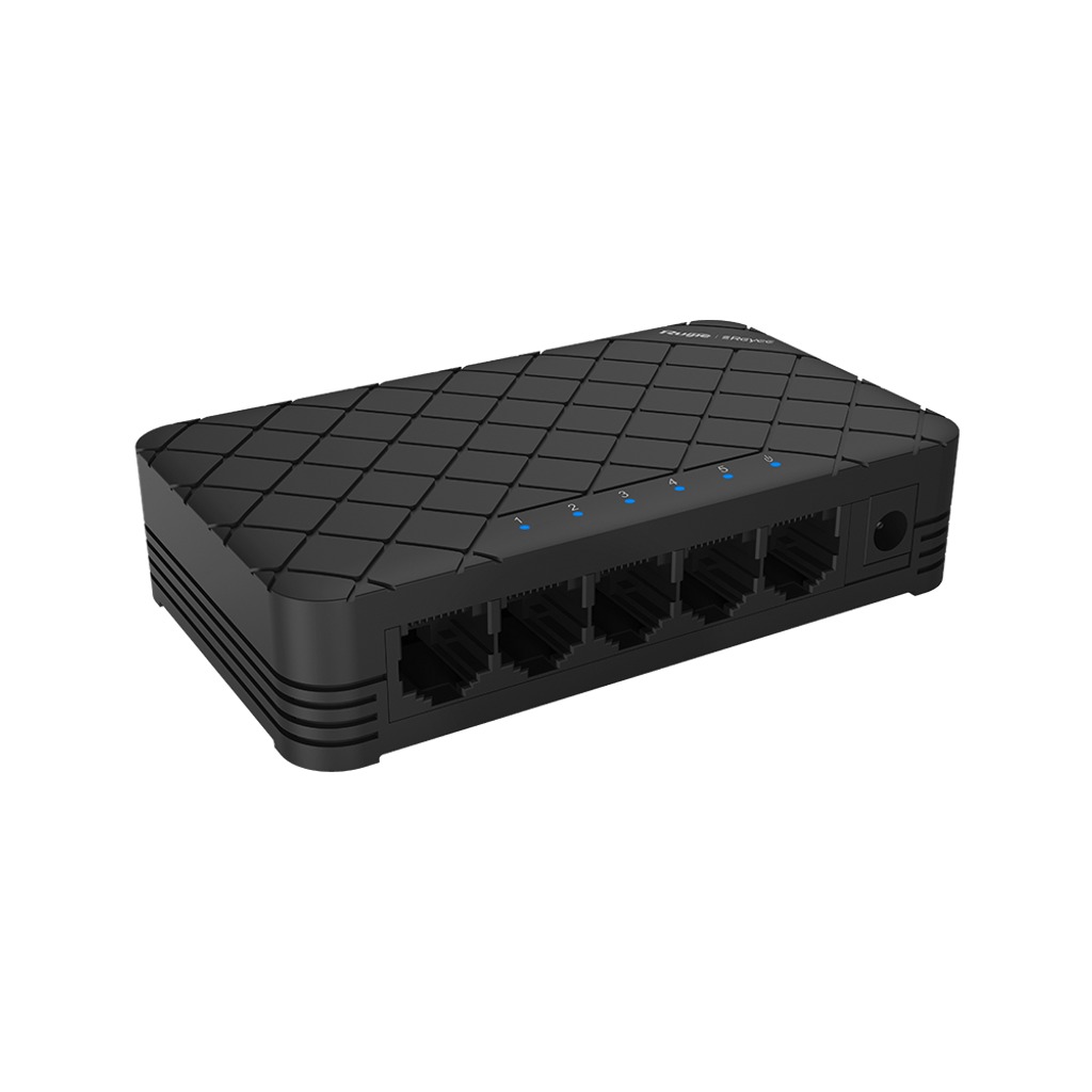 Reyee RG-ES05 Switch de escritorio plastico no admin 5 Puertos 10/100Mbps